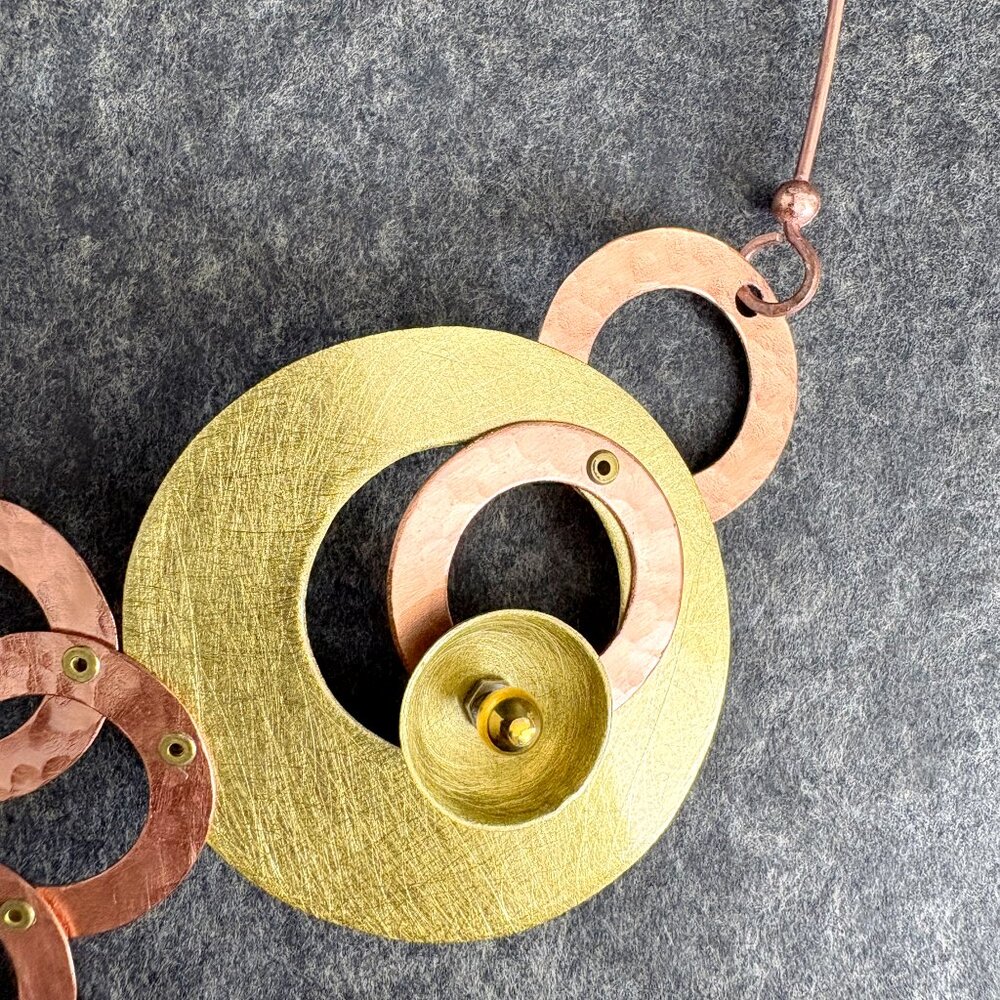 Chick Boss handmade wearable sculpture statement necklace - fair trade jewelry - Picture 6 of 11